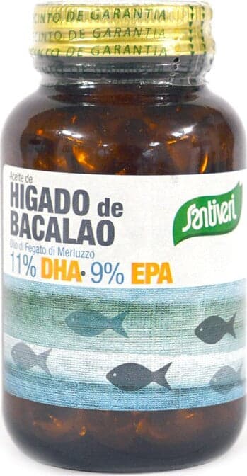 OLIO-DI-FEGATO-DI-MERLUZZO-integratore-alimentare-120-perle-Santiveri-Ibersan