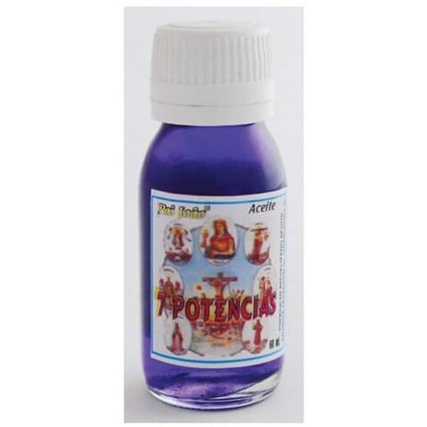 OLIO ESOTERICO ACEITE 7 SIETE POTENCIAS 60 ML ESOTERISMO SANTERÍA VENEZUELA in Oli e acque esoteriche Agbon - Martinsicuro, commercioVirtuoso.it