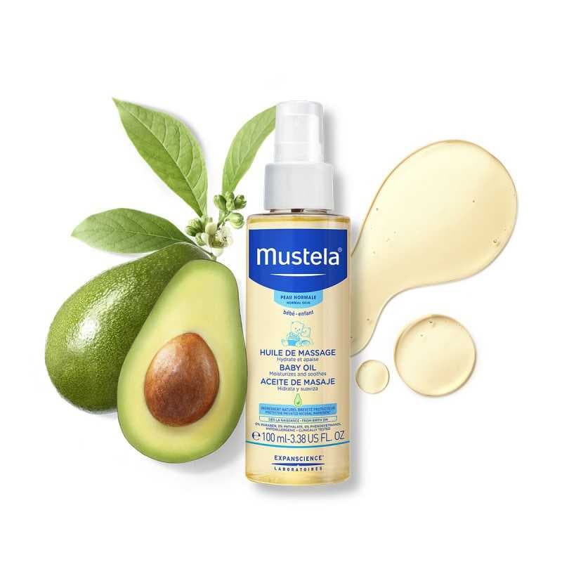Olio Idratante Mustela per il massaggio 100ml Prima infanzia/Igiene e benessere/Prodotti per la cura delle pelle/Oli La Casa Del Bebè - Napoli, Commerciovirtuoso.it