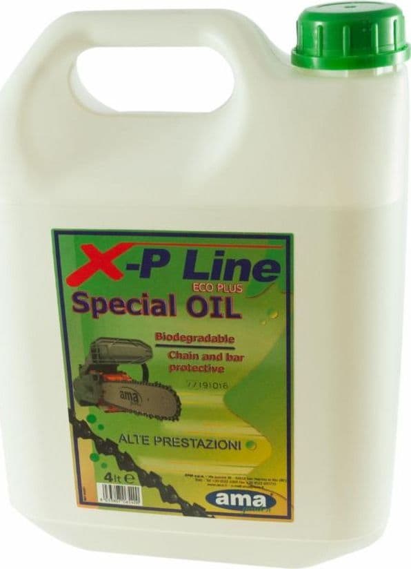 olio protettivo catena,xp-line eco-plus 4 lt confezione da 4 pezzi in Olio per barre e catene GardenStore - Novellara, commercioVirtuoso.it