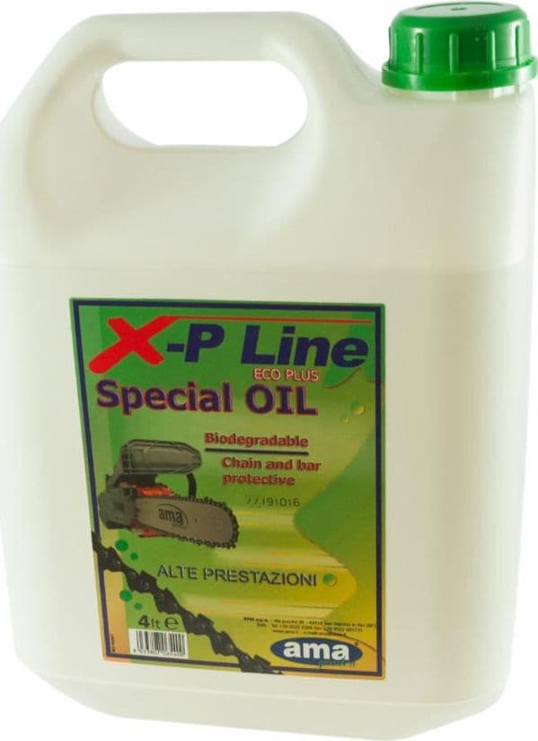 olio protettivo catena,xp-line eco-plus 4 lt confezione da 4 pezzi in Olio per barre e catene GardenStore - Novellara, commercioVirtuoso.it