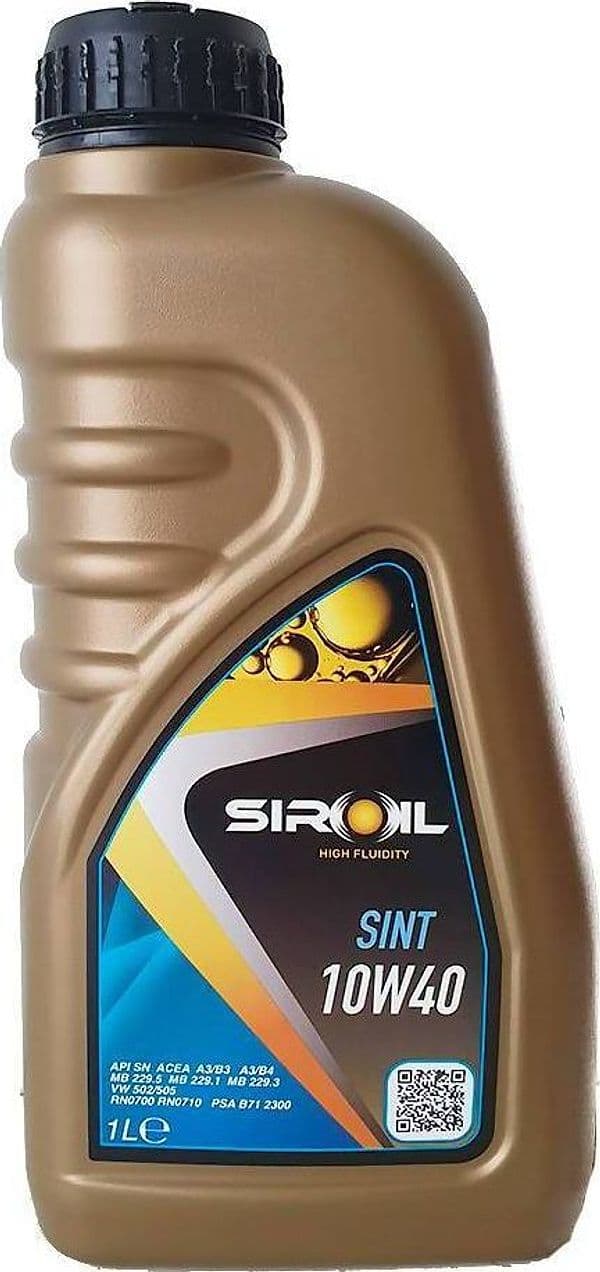 Olio Siroil Evolution Sae 10 W40 Olio Lubrificante Motore Auto Olio Macchina in Oli motore per auto Givad Ricambi Auto - Milazzo, commercioVirtuoso.it