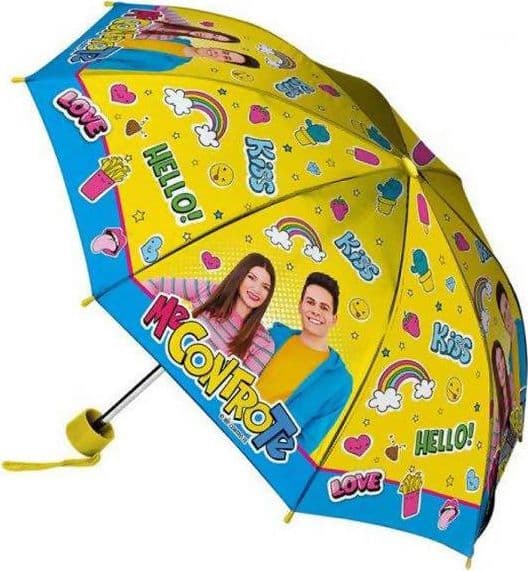 Ombrello per Bambini "Me contro Te" ombrello pieghevole bambini giallo diametro 80cm in Ombrelli Cartoleria Soluzione - Milazzo, commercioVirtuoso.it
