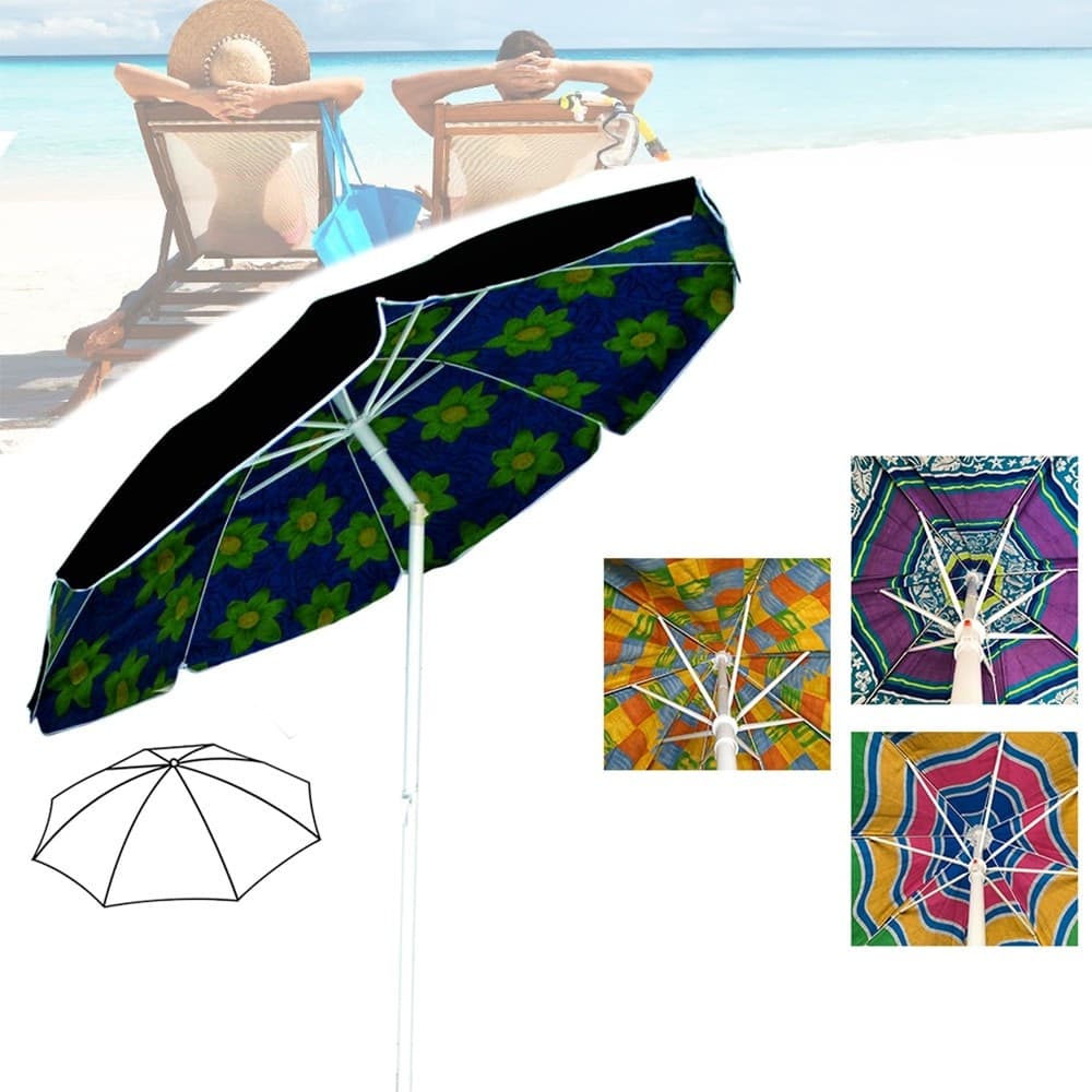 OMBRELLONE DA SPIAGGIA DIAMETRO 200 CM ANTIVENTO CON SNODO + SACCA CON TRACOLLA Giardino e giardinaggio/Arredamento da giardino e accessori/Ombrelloni tende e tettucci parasole/Ombrelloni Trade Shop italia - Napoli, Commerciovirtuoso.it