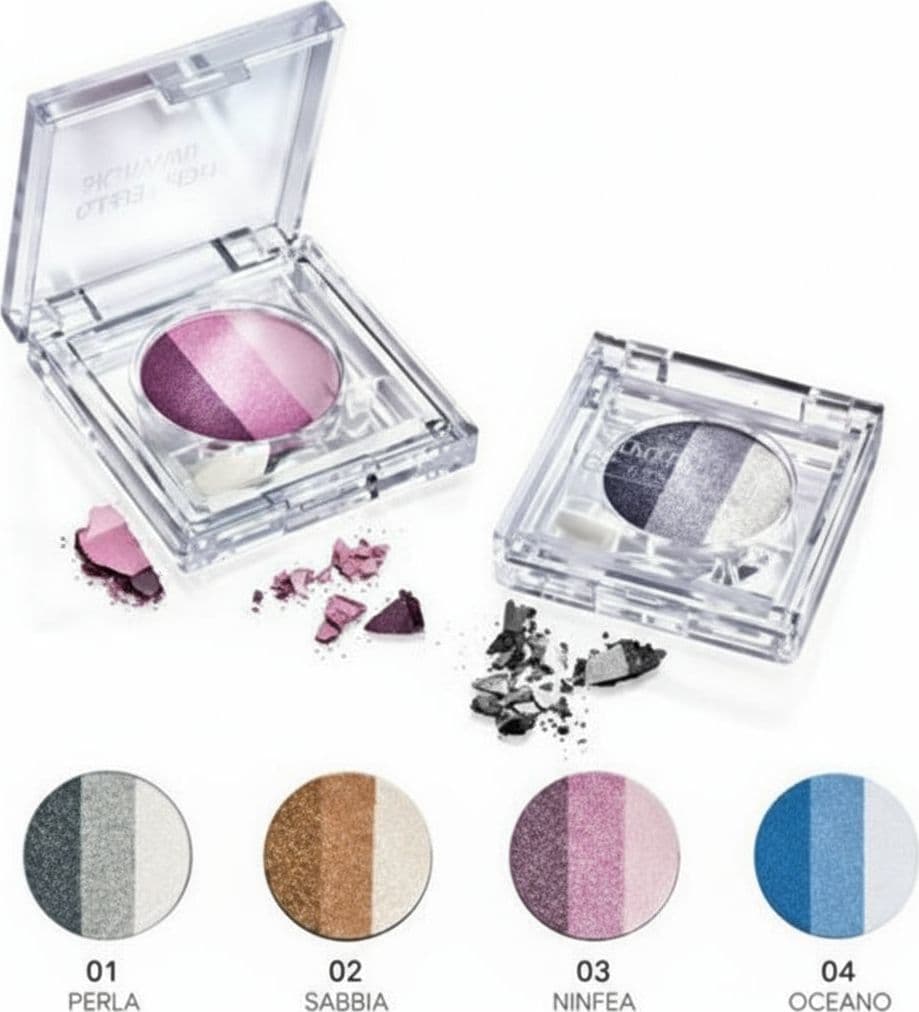 Ombretto Trucco Occhi Sant'angelica Ombretto Color & Light 3 Gradazioni Texture Morbida Ombretto Make up Chefaro Pharma Srl in Ombretti Farmacia Centrale M.le Iadevaia - Maddaloni, commercioVirtuoso.it
