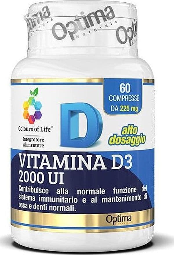 Optima-Naturals-Vitamina-D3-2000-ui-60-cpr-Integratore-Alimentare