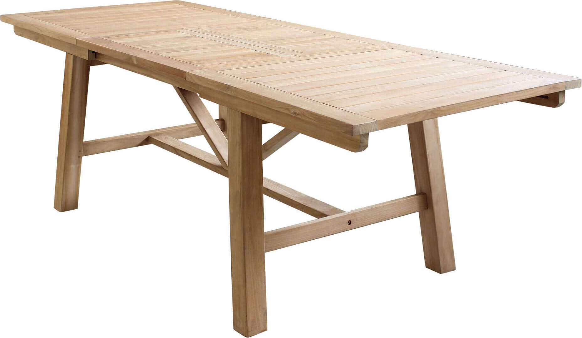 ORATOR---tavolo-da-giardino-allungabile-in-teak-220/300x100-Marrone-Milani-Home