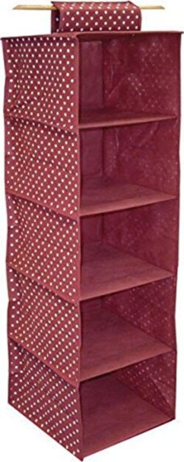 ORDINATORE-A-5-SCAFFALI-30X30X120-BORDEAUX