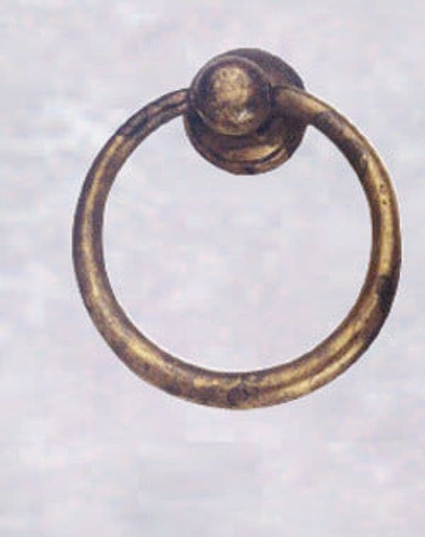ORECA---1-MANIGLIA-AD-ANELLO-STILE-LIBERTY-IN-OTTONE-D40mm-40X46mm