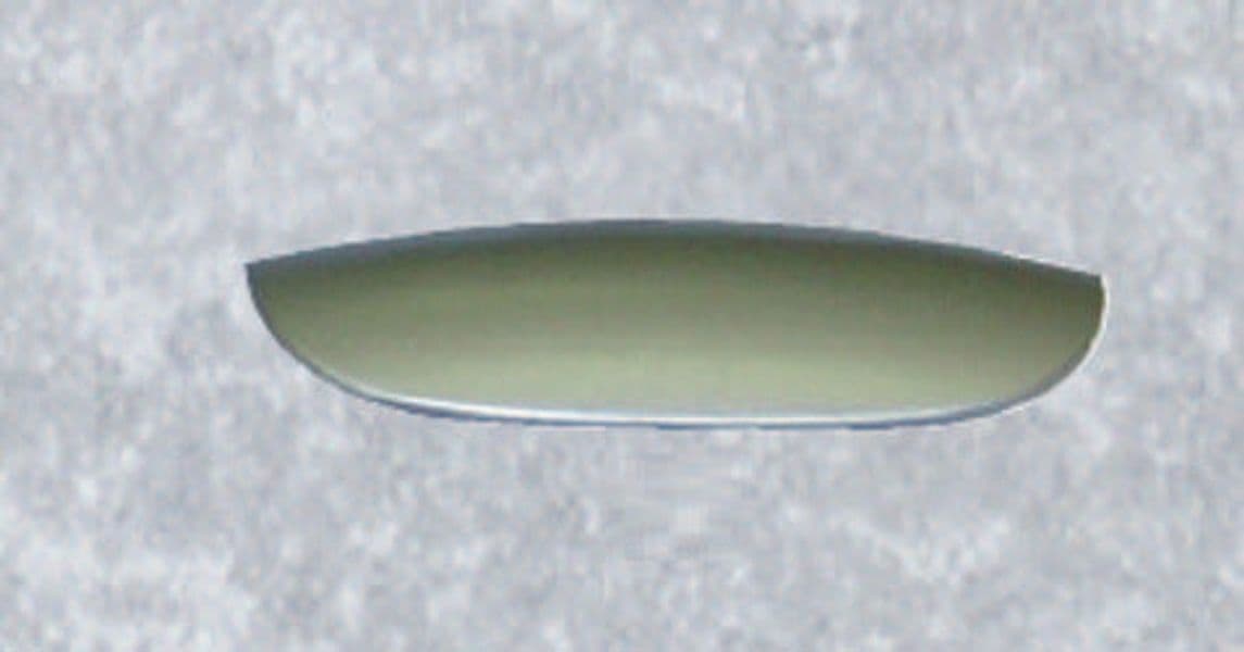 ORECA---1-MANIGLIA-SEMIOVALE-IN-ABS-VERNICIATA-ALLUMINIO-56X32mm