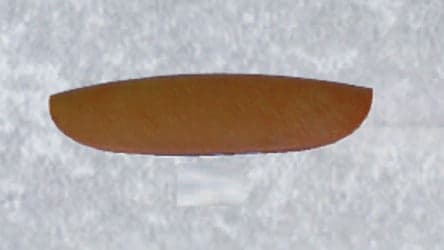 ORECA---1-MANIGLIA-SEMIOVALE-IN-ABS-VERNICIATA-MARRONE-56X32mm