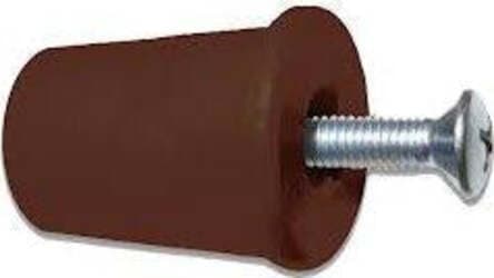 ORECA---4-TAPPI-DI-ARRESTO-PER-TAPPARELLE-IN-PLASTICA-MARRONE-MM.40