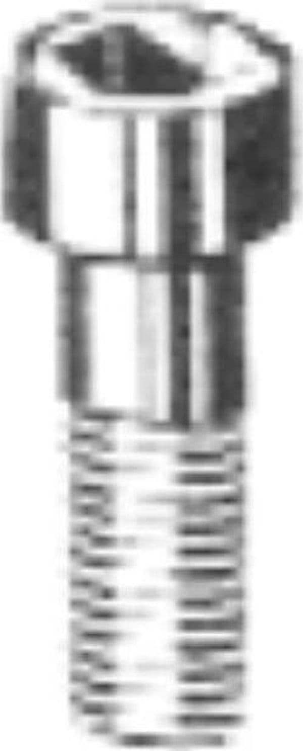 ORECA - 6 VITI PER METALLO - TESTA CILINDRICA CON ESAGONO INCASSATO 5X12MM - ACCIAIO ZINCATO