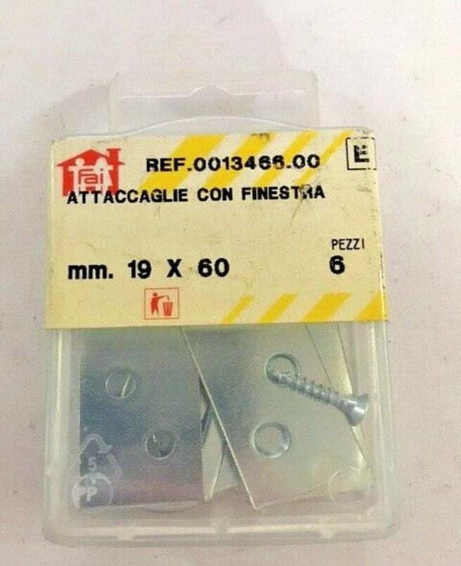 ORECA---ATTACCAGLIE-CON-FINESTRA-19X60MM-6PZ