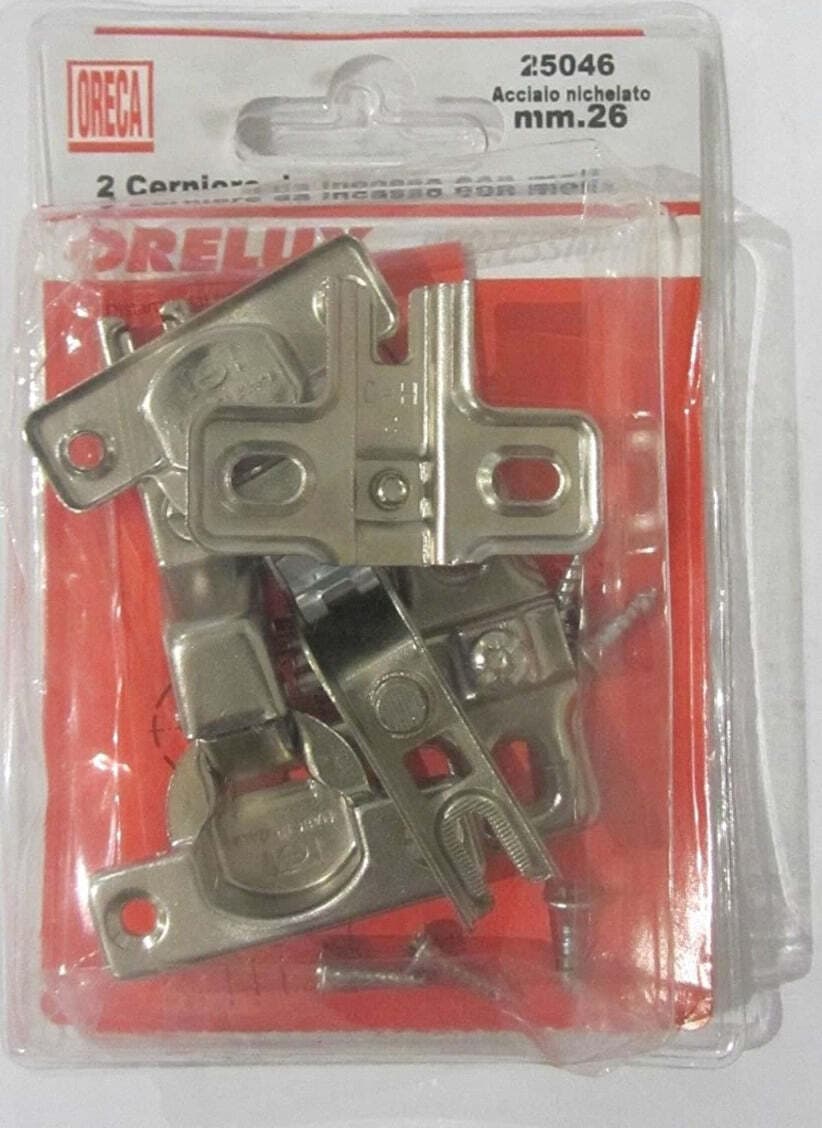 ORECA---CERNIERE-DA-INCASSO-CON-MOLLA-MM.26-CON-COLLO-MM.23