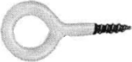 ORECA---OCCHIOLI-VITE-16X5-VERNICIATI-BIANCHI-4PZ