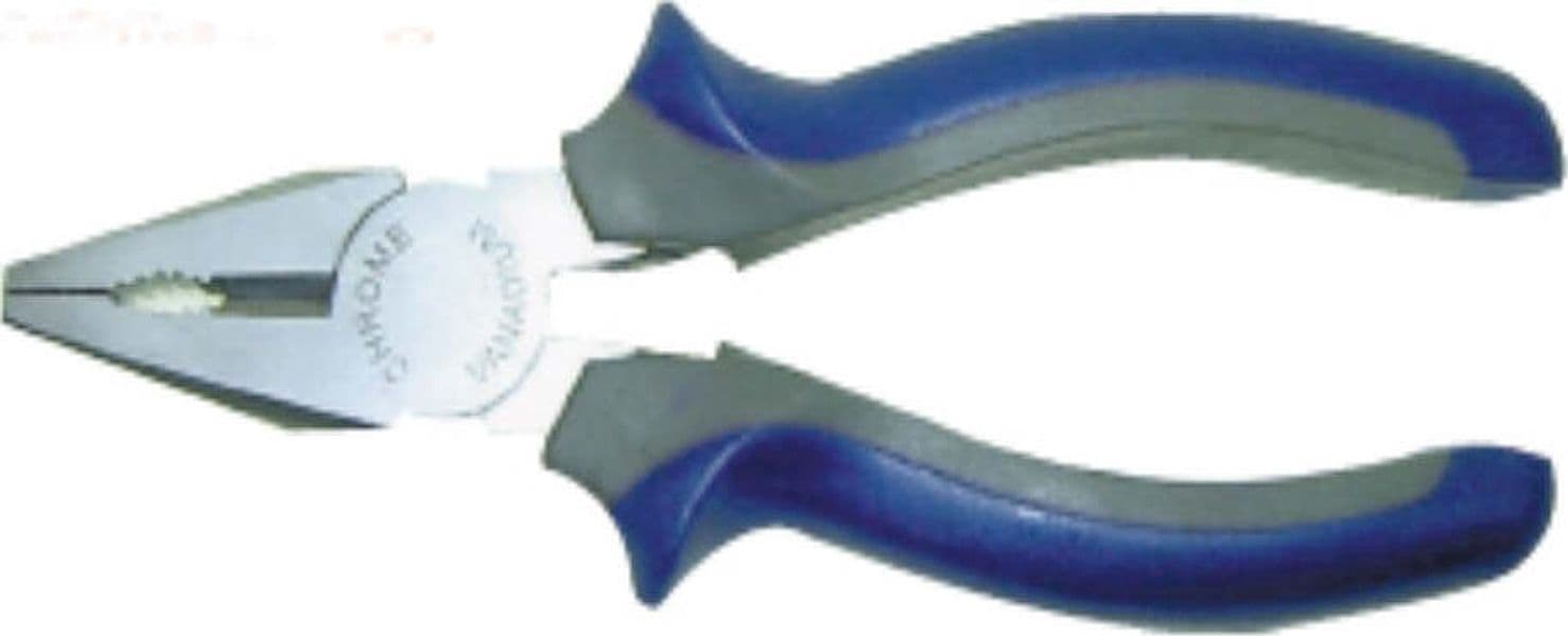 ORECA---PINZA-UNIVERSALE---MANICI-BIMATERIALE-BLU/GRIGIO-E-FINITURA-SATINATA-200MM