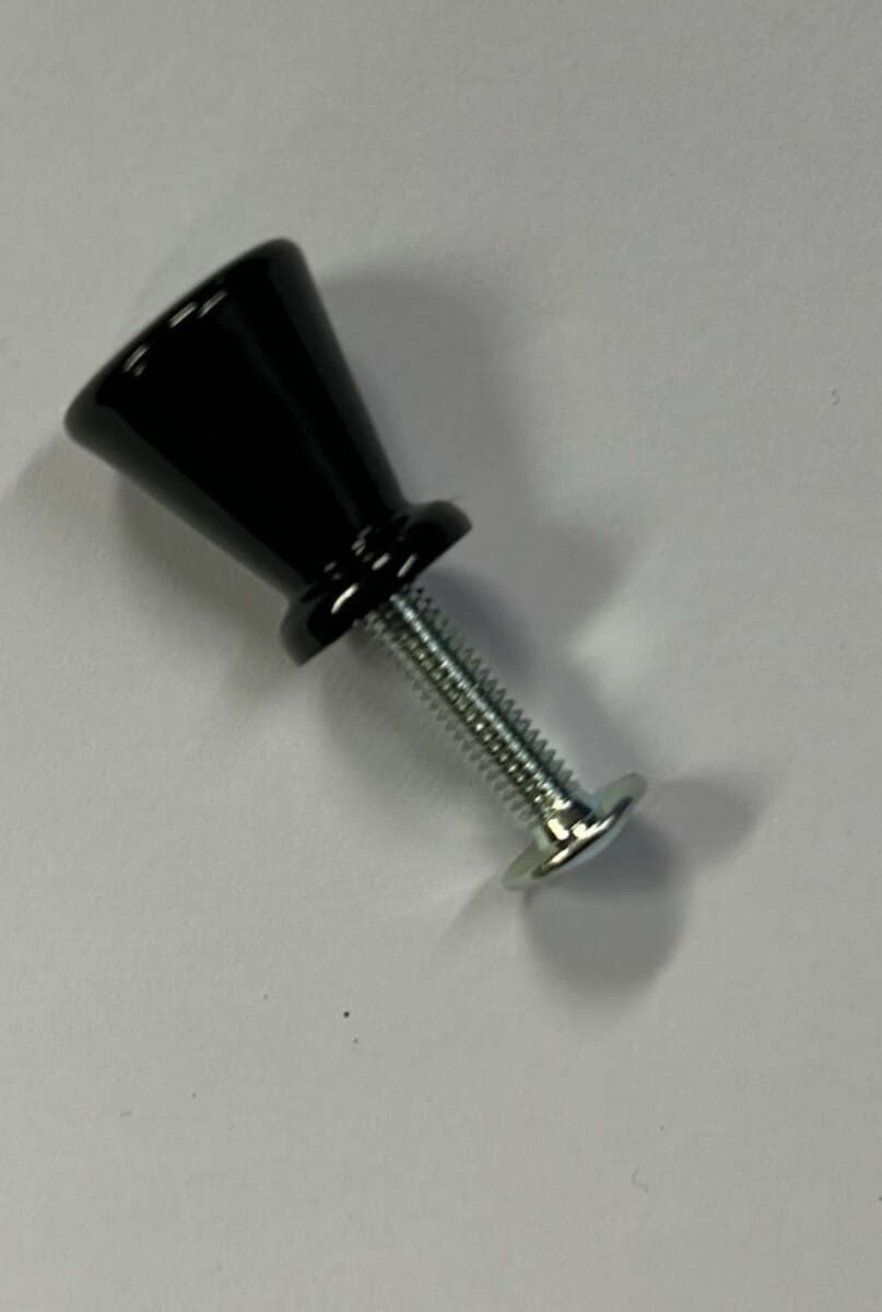 ORECA---POMOLO-IN-ABS-LACCATO-NERO-16X19MM