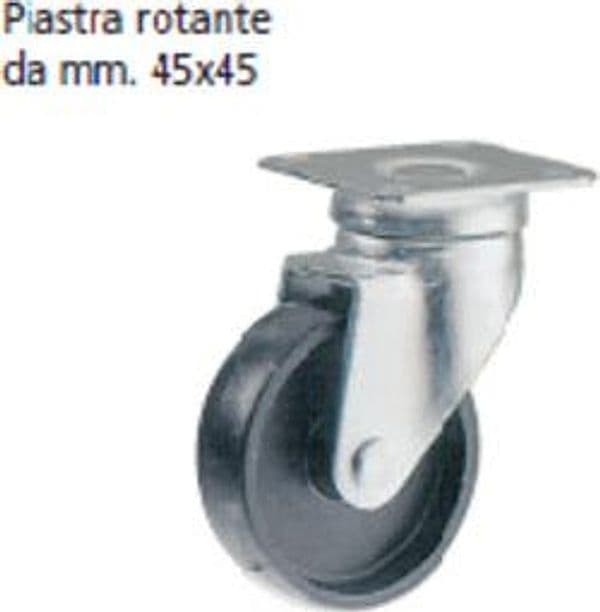 ORECA---RUOTA-CON-PIASTRA-ROTANTE-DIAMETRO-60-MM