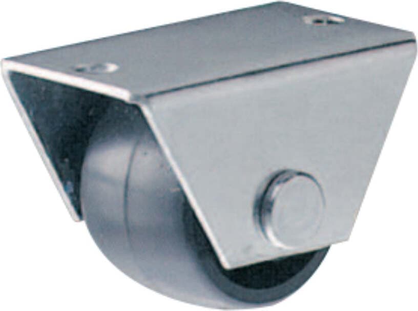 ORECA---RUOTA-MONOLITICA-IN-POLIMERO-TERMOPLASTICO---CON-PIASTRA-FISSA-kg-25---ø-35