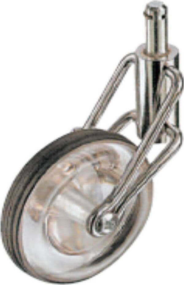 ORECA---RUOTA-PER-ARREDAMENTO-CON-PERNO-ROTANTE-LISCIO-CROMATO---kg-50---ø-80