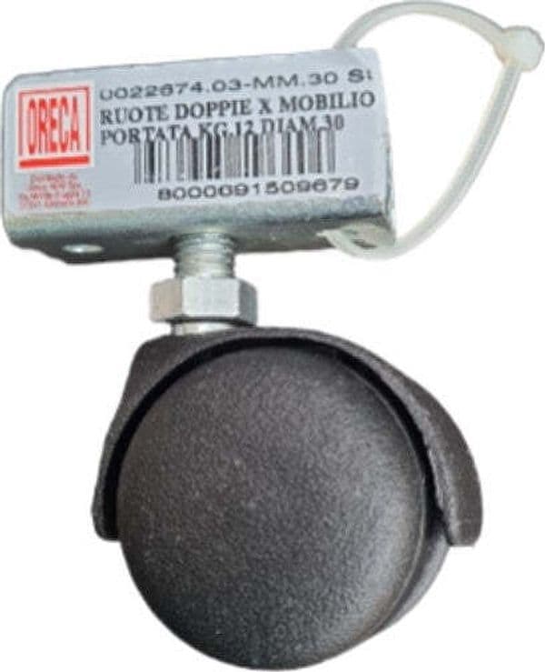 ORECA---RUOTE-PER-MOBILIO-SUPPORTO-AD-U-18MM-DIAMETRO-30MM