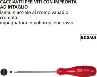 ORECA-CACCIAVITE-PER-VITI-CON-IMPRONTA-AD-INTAGLIO-mm-6,5X150-IN-ACCIAIO-CROMO-VANADIO