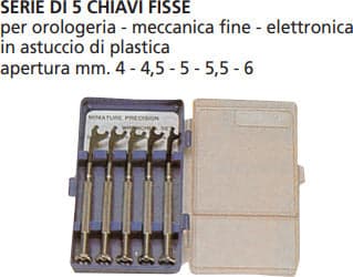 ORECA-SERIE-DI-5-CHIAVI-FISSE-PER-OLOROGERIA-MECCANICA-FINE-ELETTRONICA