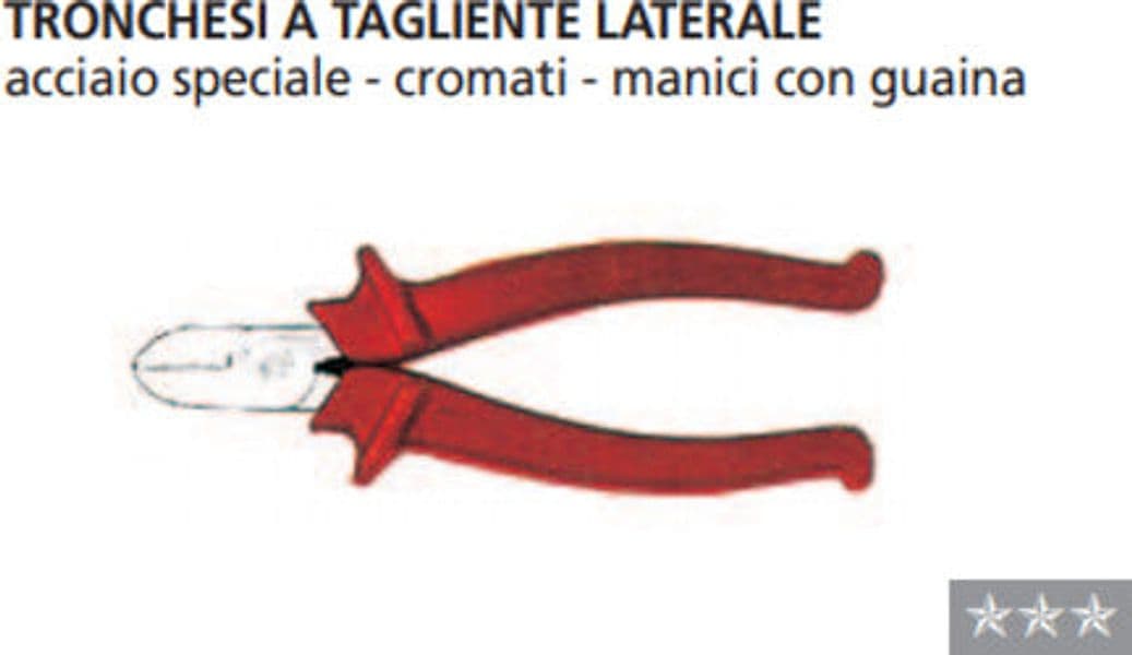 ORECA-TRONCHESE-A-TAGLIENTE-LATERALE-mm-160-CROMATA