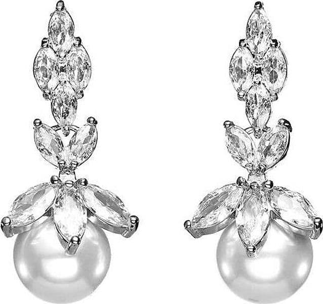Orecchini Pendenti Donna Ottaviani 500699o Con Strass E Perle in Orecchini Gioielleria Cameli - Monte Urano, commercioVirtuoso.it