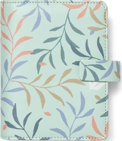 Organiser Botanical - f.to Pocket 146 x 128 x 36 mm - con cinturino - menta - Filofax Cancelleria e prodotti per ufficio/Archivio ufficio e accessori per scrivania/Archivio ufficio/Portablocchi e portamoduli Eurocartuccia - Pavullo, Commerciovirtuoso.it