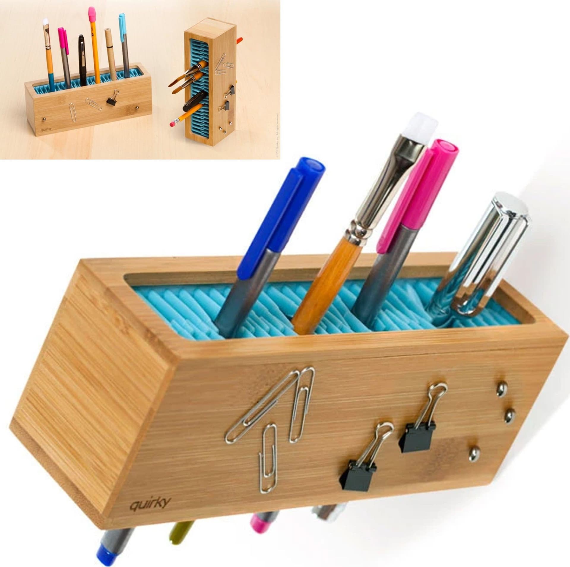 Organizer Da Tavolo Scrivania Porta Penne Pennelli Trucco Makeup Lato Magnetico Borse e Organizer Trade Shop italia - Napoli, Commerciovirtuoso.it