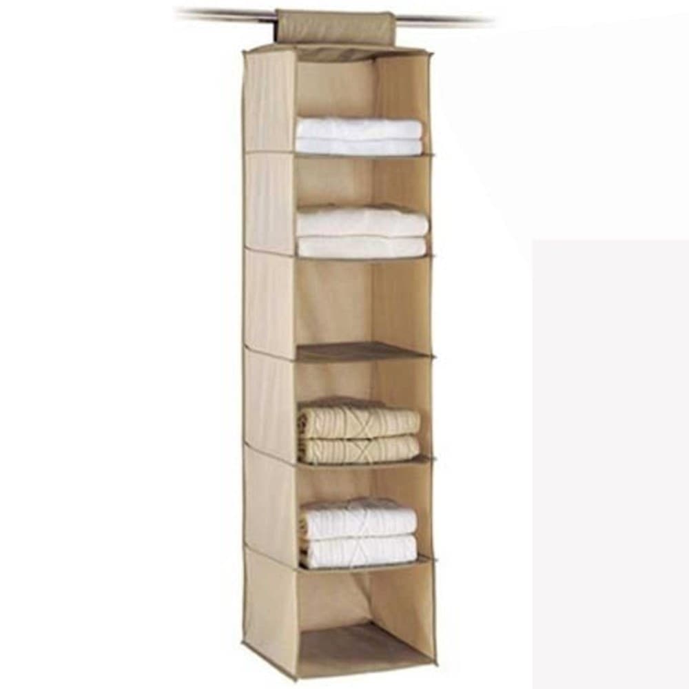 PORTATUTTO PIEGHEVOLE - 6 SCOMPARTI Casa e cucina/Organizzazione interni/Organizzazione guardaroba/Ripiani pensili Trade Shop italia - Napoli, Commerciovirtuoso.it