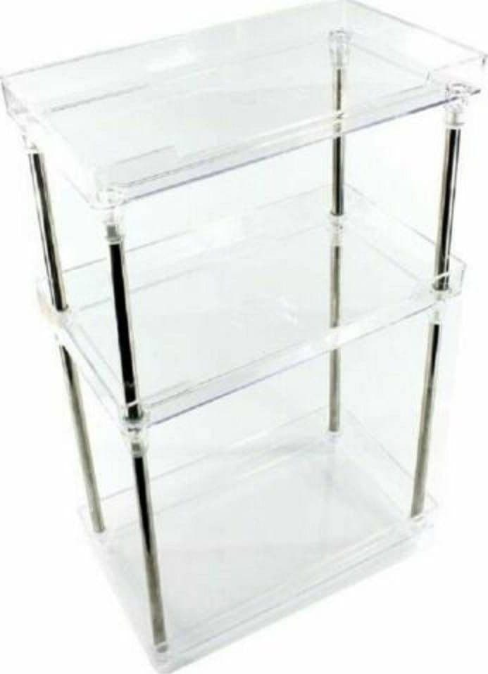 Organizer Per Cosmetici Make Up Profumo Trucchi Bagno Multiuso 3 Ripiani Salute e Bellezza > Make Up e Cosmetici > Portatrucchi Trade Shop italia - Napoli, Commerciovirtuoso.it