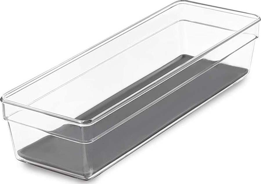 ORGANIZZATORE PER CASSETTI TRASPARENTE E GRIGIO Casa e cucina/Organizzazione interni/Organizzazione guardaroba/Organizer per cassetti Scontolo.net - Potenza, Commerciovirtuoso.it