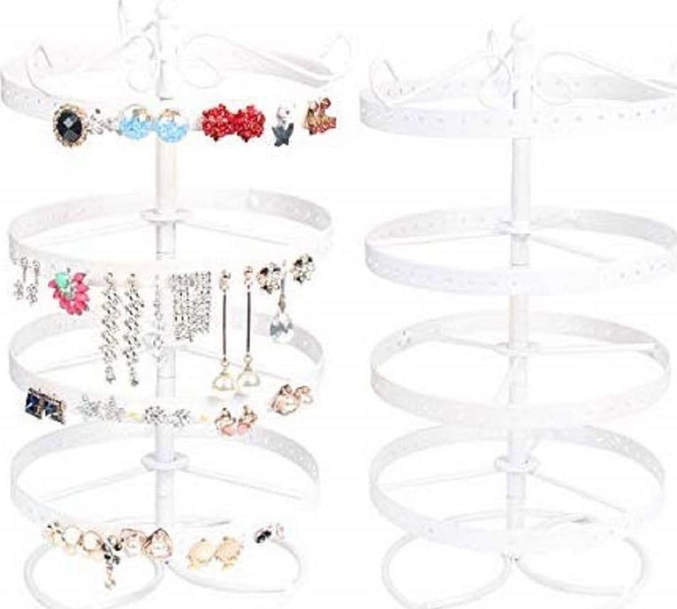 Organizzatore Verticale Tondo 4 Livelli Bianco Metallo Espositore Organizer Gioielli Moda/Accessori per gioielli orologi e scarpe/Accessori per orologi/Cofanetti Trade Shop italia - Napoli, Commerciovirtuoso.it