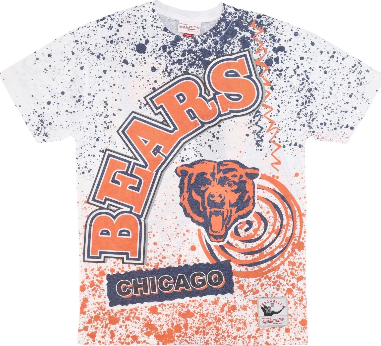 MITCHELL & NESS Maglietta Uomo Nfl Team Burst Sublimated Tee Chibea White/original Team Colors da uomo in T-Shirt Drestige - Casamassima, commercioVirtuoso.it
