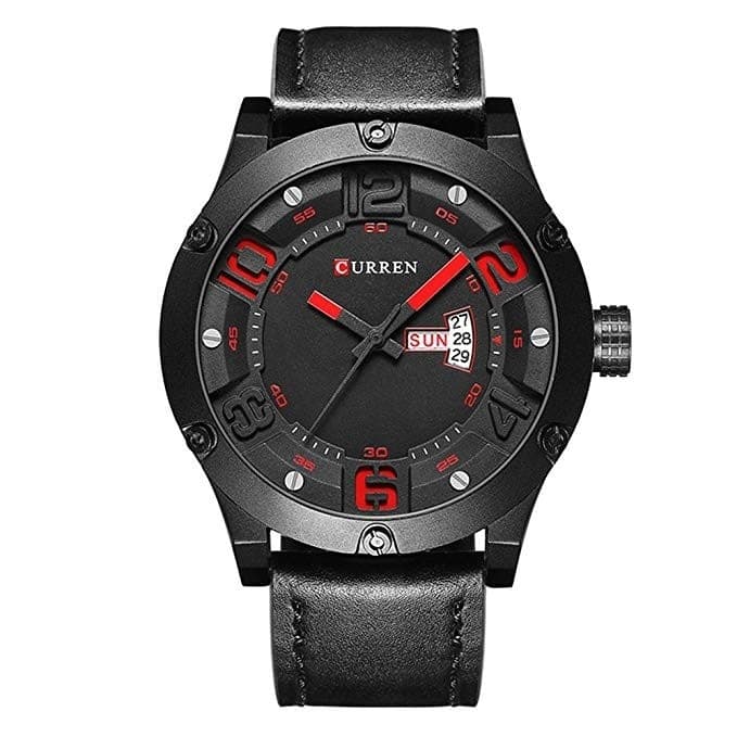 OROLOGI DA UOMO MARCA DI QUALITA' IN VERA PELLE BAND CURREN QUARZO BLACK8251 Moda/Uomo/Orologi/Orologi da polso Trade Shop italia - Napoli, Commerciovirtuoso.it
