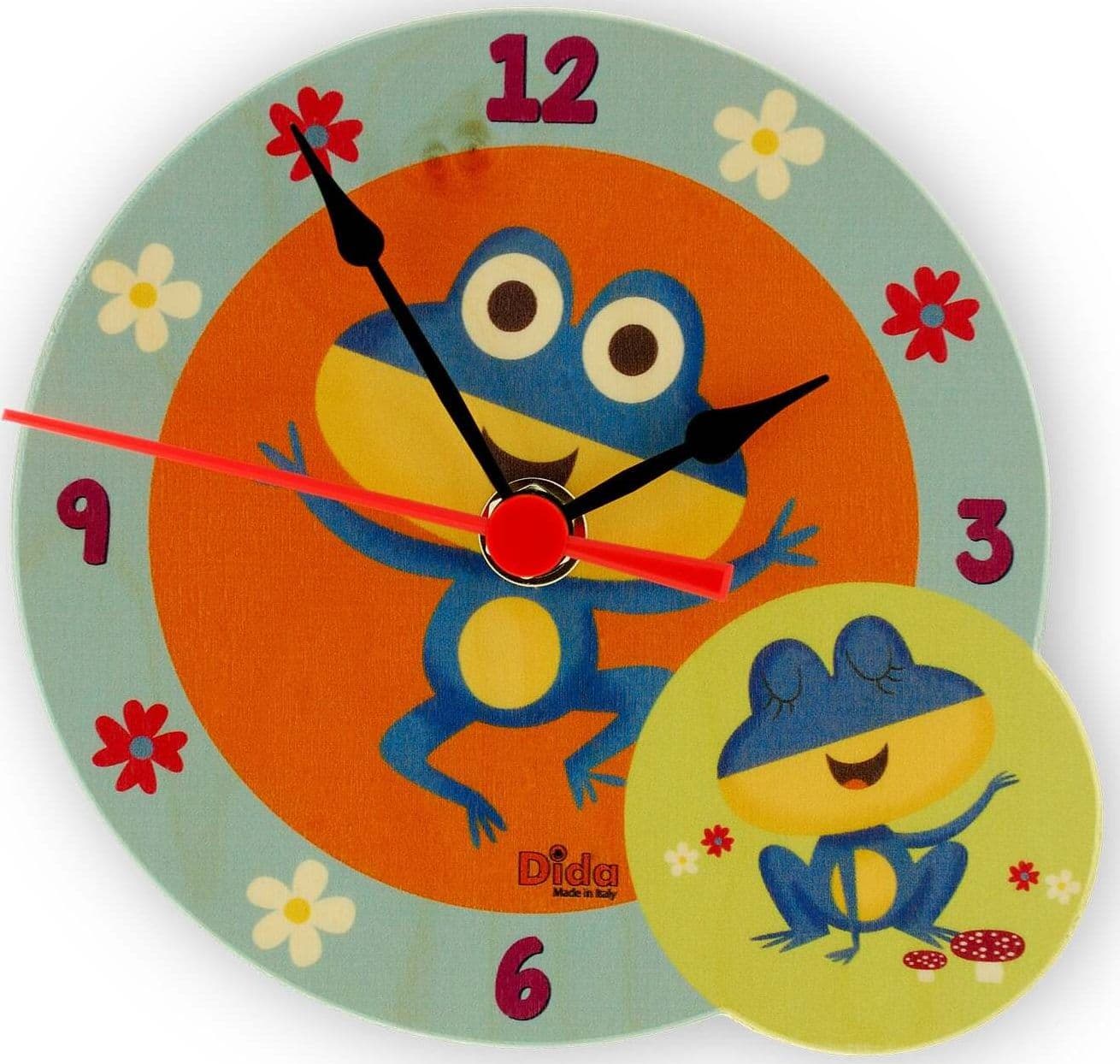 Orologio - Ranocchi (da Tavolo) Cameretta Ragazzi Dida in Orologi Dida - Ragusa, commercioVirtuoso.it