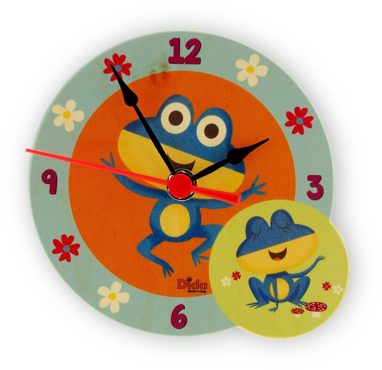 Orologio - Ranocchi (da Tavolo) Cameretta Ragazzi Dida in Orologi Dida - Ragusa, commercioVirtuoso.it