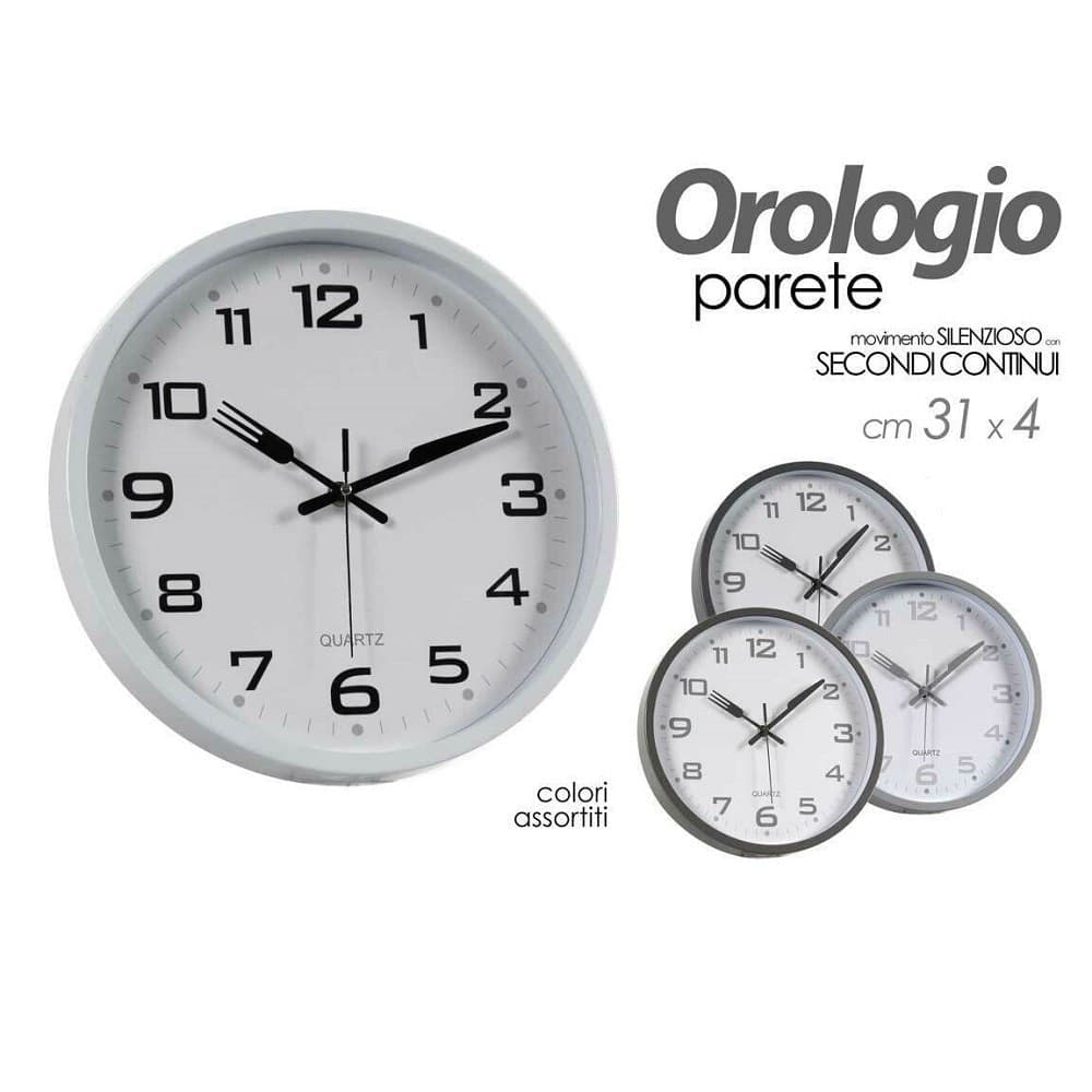 Orologio 31x4cm Da Parete Cucina Classico Design Posate Moderno Color Ass 783272 Casa e cucina/Decorazioni per interni/Orologi/Orologi da parete Trade Shop italia - Napoli, Commerciovirtuoso.it