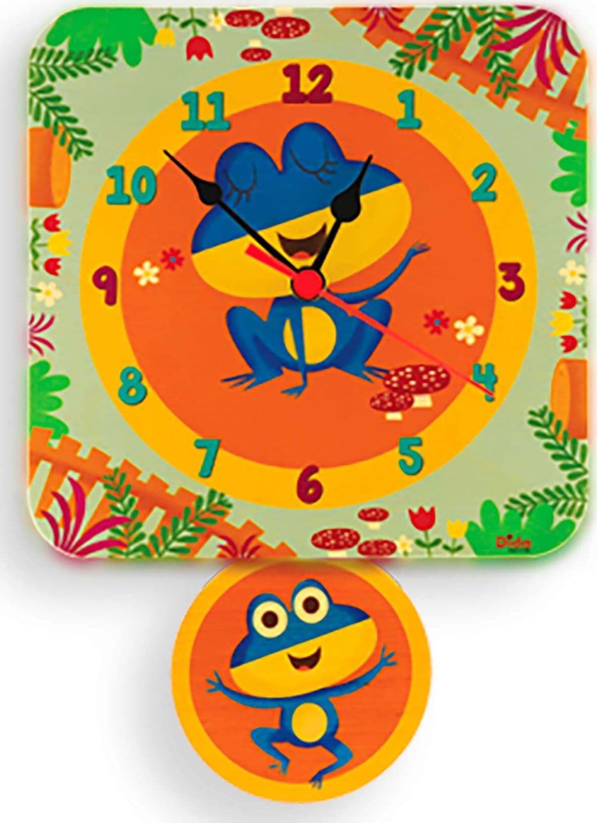 Orologio A Pendolo - Ranocchi Da Parete Cameretta Bambini Dida in Orologi Dida - Ragusa, commercioVirtuoso.it