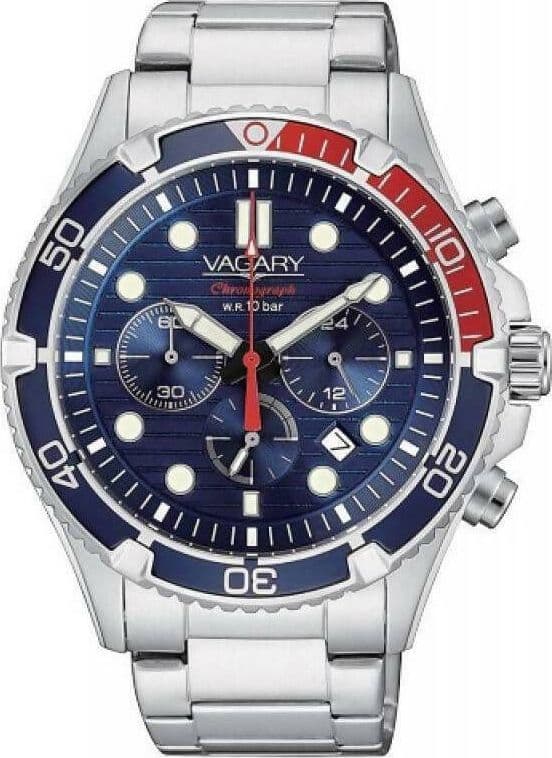 Orologio Cronografo Uomo Vagary By Citizen Aqua Diver Acciaio Blu Rosso Accessori per lui in Orologi da polso E B Gioielli - Siderno, commercioVirtuoso.it