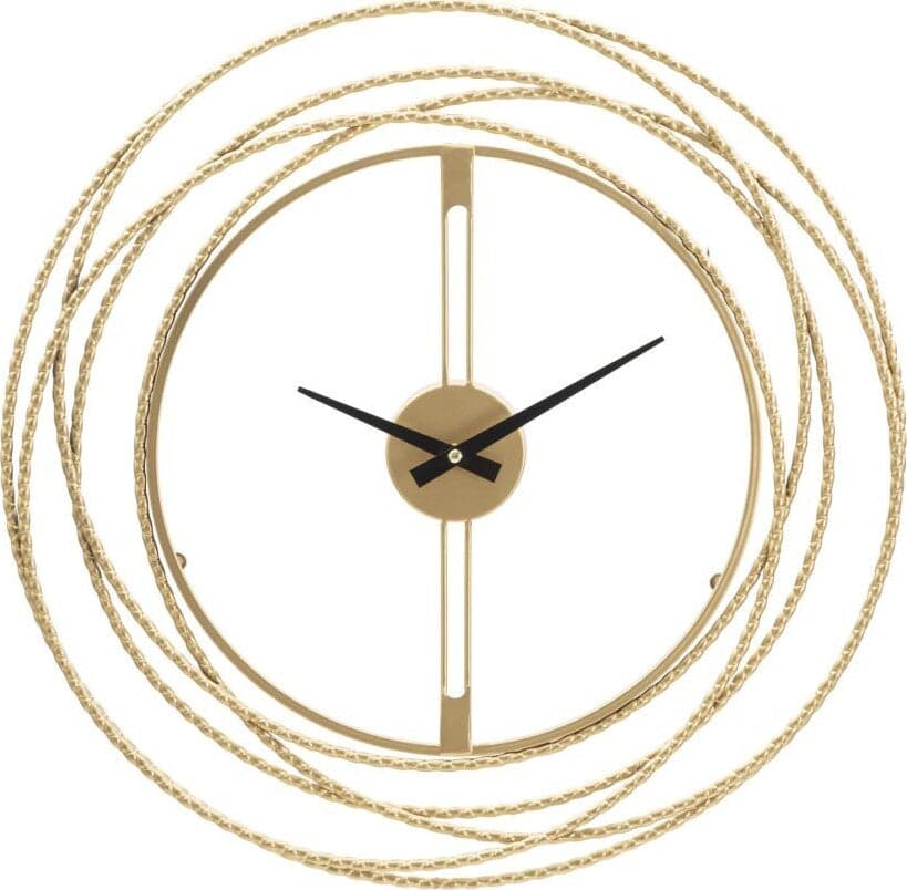Orologio Da Muro Gold Strips Cm 50X4 Casa e cucina/Decorazioni per interni/Orologi/Orologi da parete Led Mall Home - Napoli, Commerciovirtuoso.it
