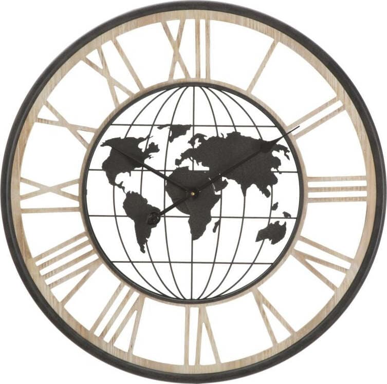 Orologio Da Muro World Dark Cm 70X5 Casa e cucina/Decorazioni per interni/Orologi/Orologi da parete Led Mall Home - Napoli, Commerciovirtuoso.it