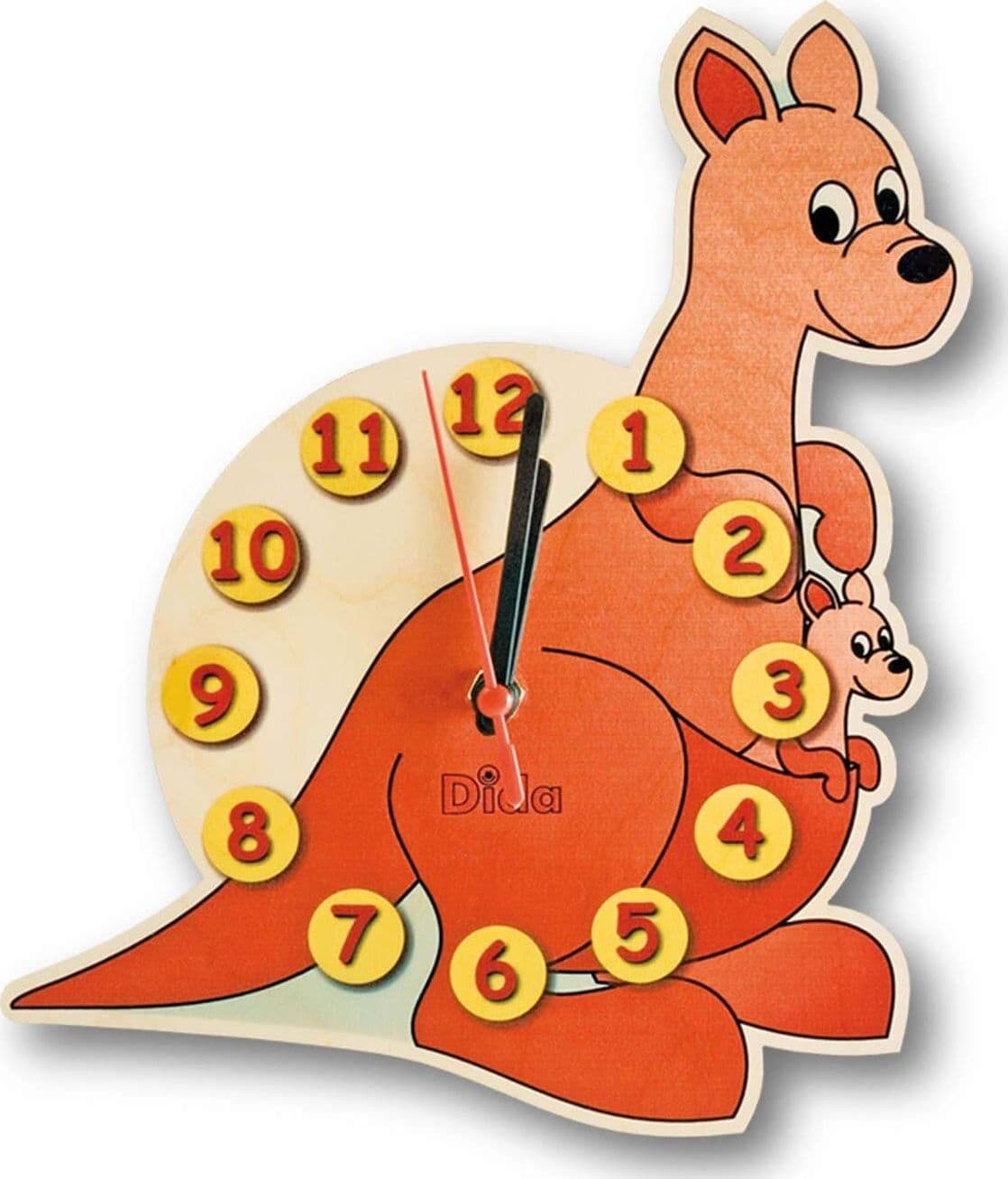 Orologio Da Parete - Canguro per Cameretta Bambini Dida