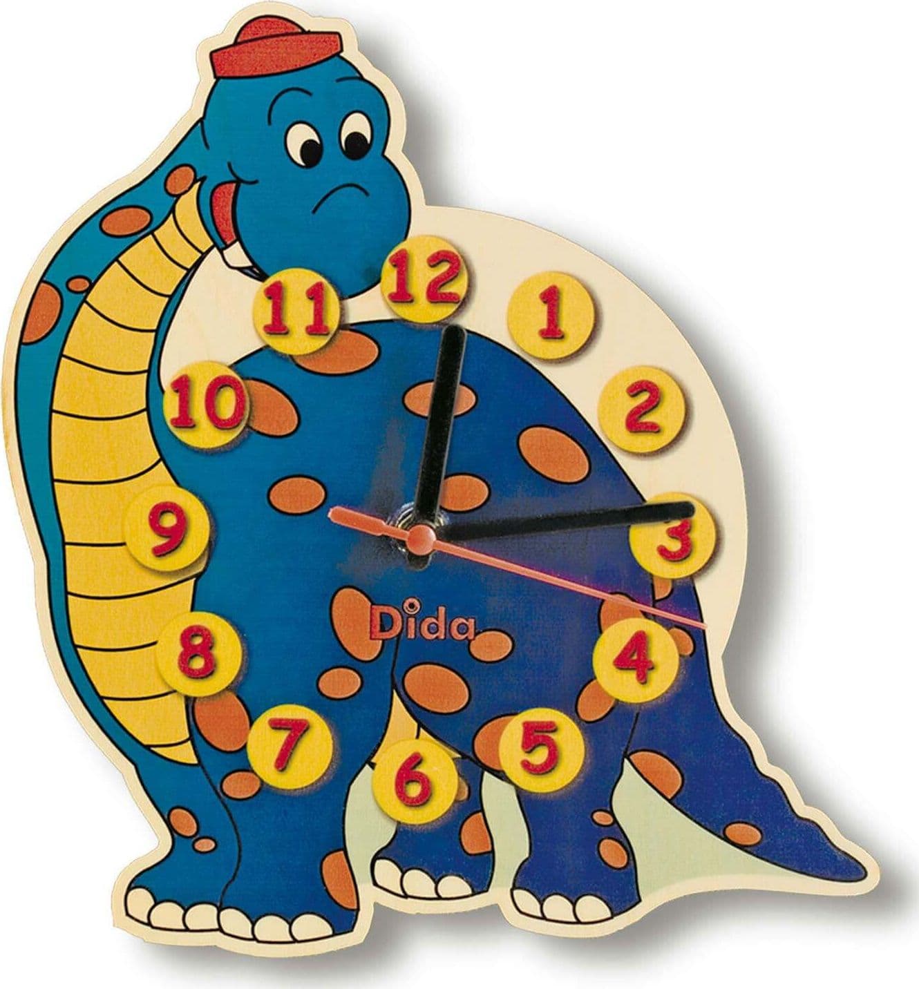 Orologio Da Parete - Dinosauro per Cameretta Bambini Dida in Orologi Dida - Ragusa, commercioVirtuoso.it