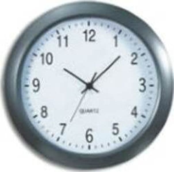 Orologio da parete Classic - diametro 30 5 cm - grigio - Methodo Casa e cucina/Decorazioni per interni/Orologi/Orologi particolari/Stazioni meteorologiche Eurocartuccia - Pavullo, Commerciovirtuoso.it