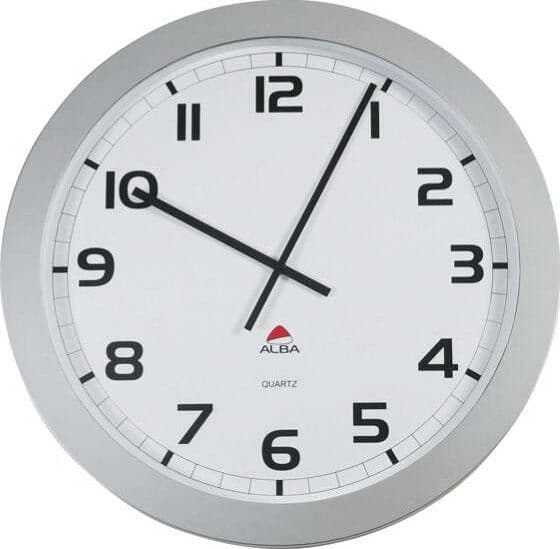 Orologio da parete Giant - diametro 60 cm - grigio - Alba Casa e cucina/Decorazioni per interni/Orologi/Orologi particolari/Stazioni meteorologiche Eurocartuccia - Pavullo, Commerciovirtuoso.it
