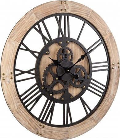 Orologio-da-parete-Yes-Everyday-0181898-Ticking-Q20-Nero-e-Legno